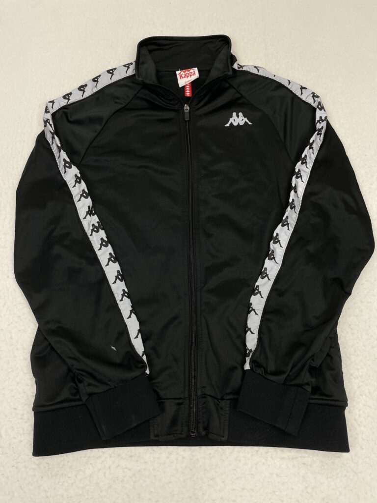 Chaqueta Kappa Classic Black & Grey L
