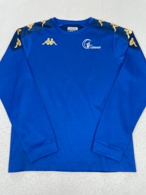 Sudadera Neop. Kappa Elec. Blue & Gold M