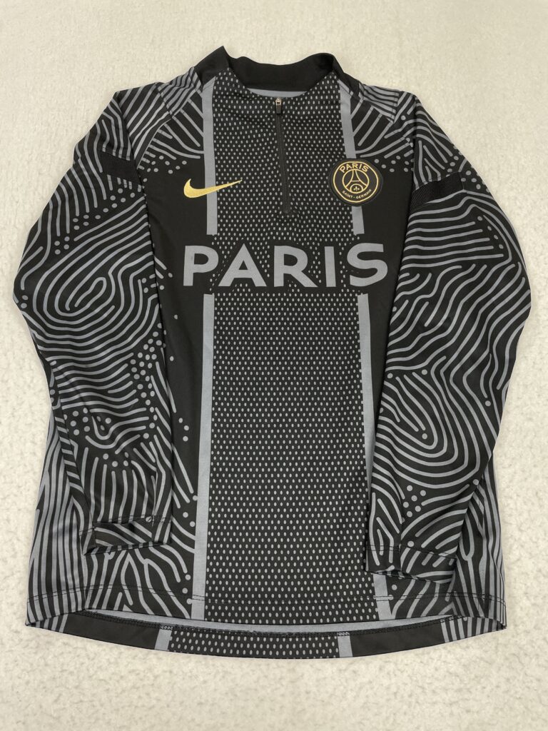 Sudadera Half-Zip Nike PSG Black & Grey Glyphs S