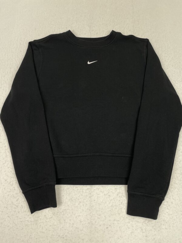 Sudadera Crop Nike Basic Black M