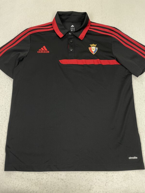 Polo Adidas Osasuna Black & Red L