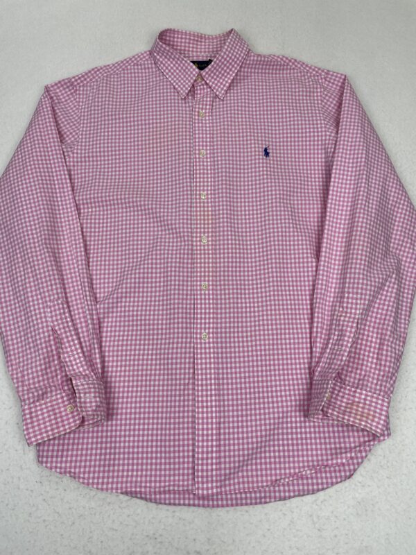 Camisa Ralph Lauren Pink Squares XXL