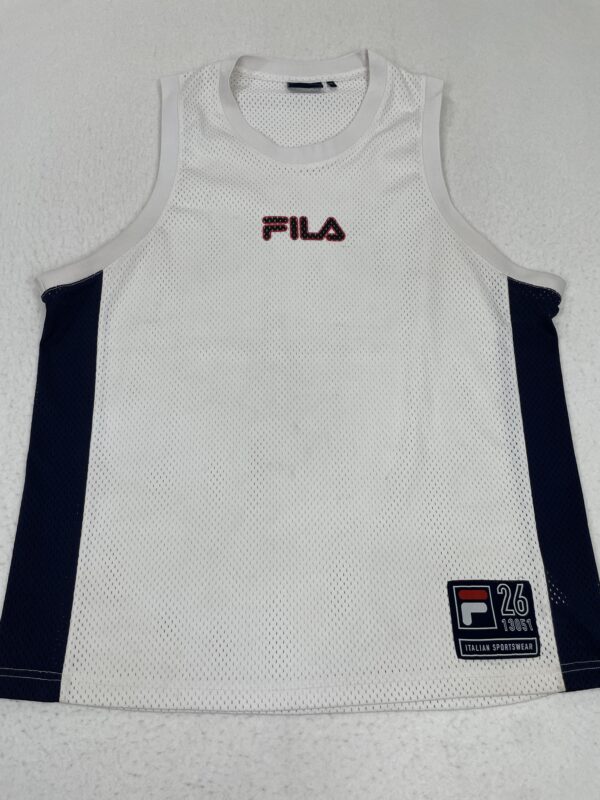 Camiseta Basket FILA Mesh White XL
