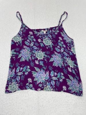 Camiseta Top Billabong Purple Flowers L