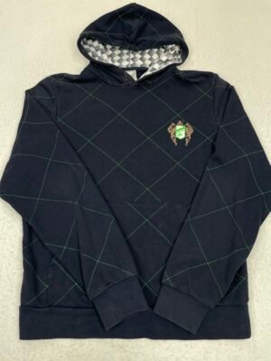 Sudadera Nike College Navy & Green M