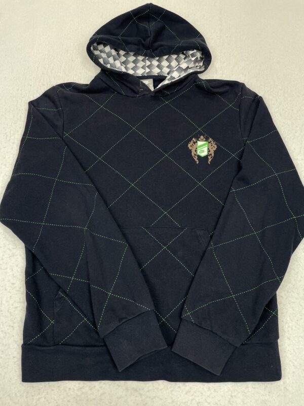 Sudadera Nike College Navy & Green M