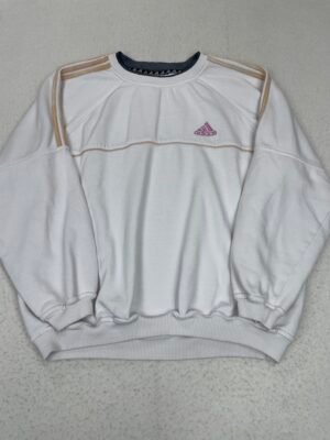 Sudadera Adidas White & Peach M