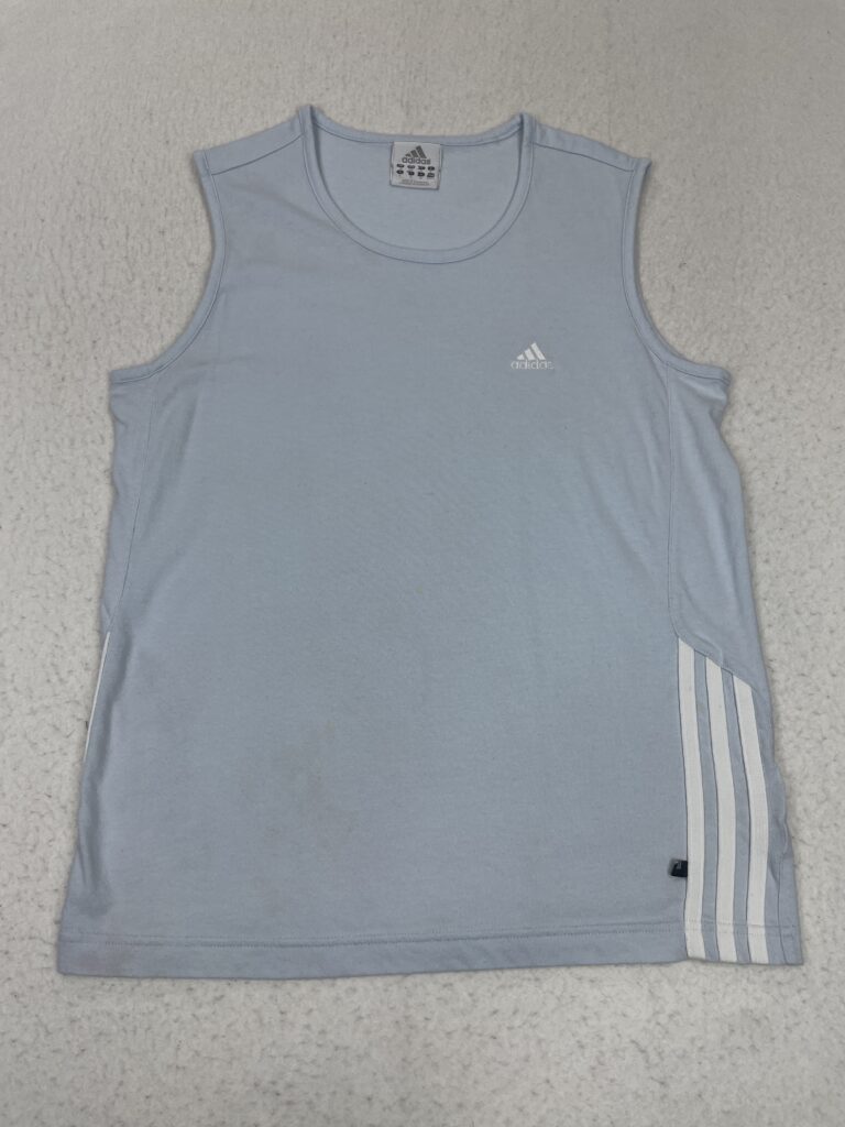 Camiseta Adidas Sky Blue No Sleeves M