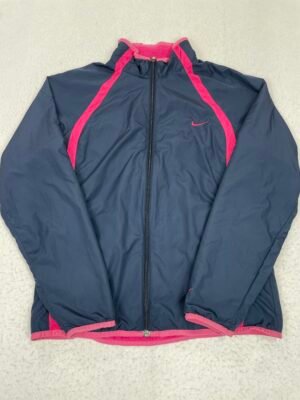 Chaqueta Nike Navy & Fuchsia Sides L