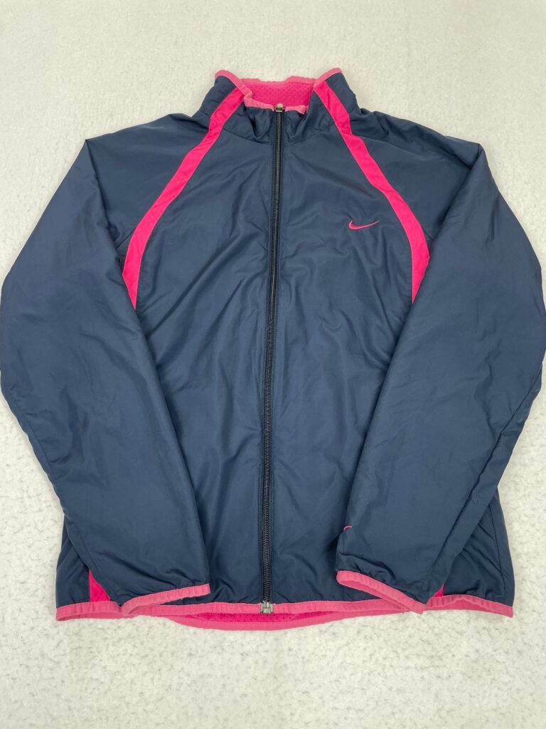 Chaqueta Nike Navy & Fuchsia Sides L