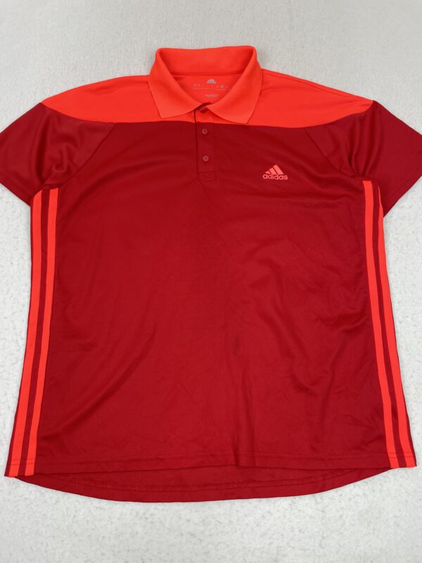 Polo Adidas Red & Neon L