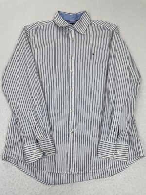 Camisa Tommy Hilfiger Dual Grey Lines L