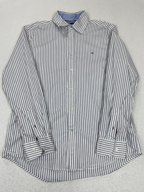 Camisa Tommy Hilfiger Dual Grey Lines L