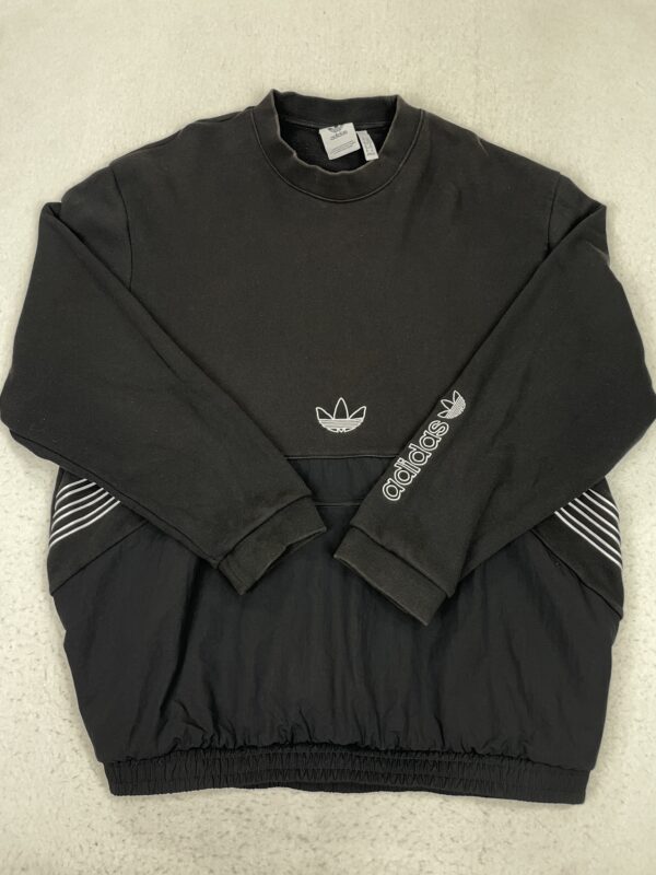 Sudadera Adidas Black Kangaroo XL