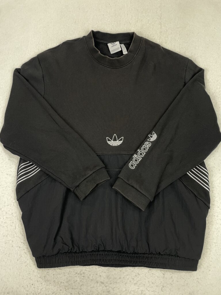 Sudadera Adidas Black Kangaroo XL