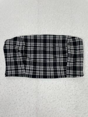 Camiseta Top Tartan Black L