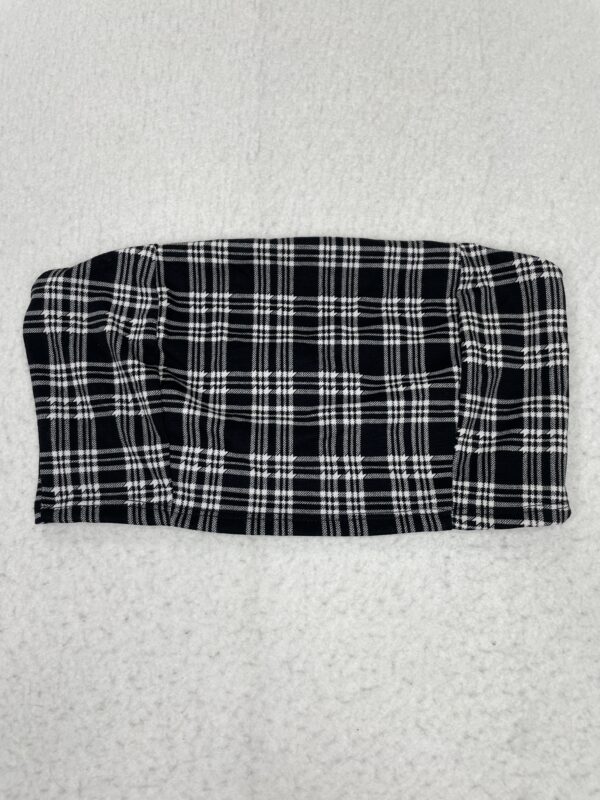 Camiseta Top Tartan Black L