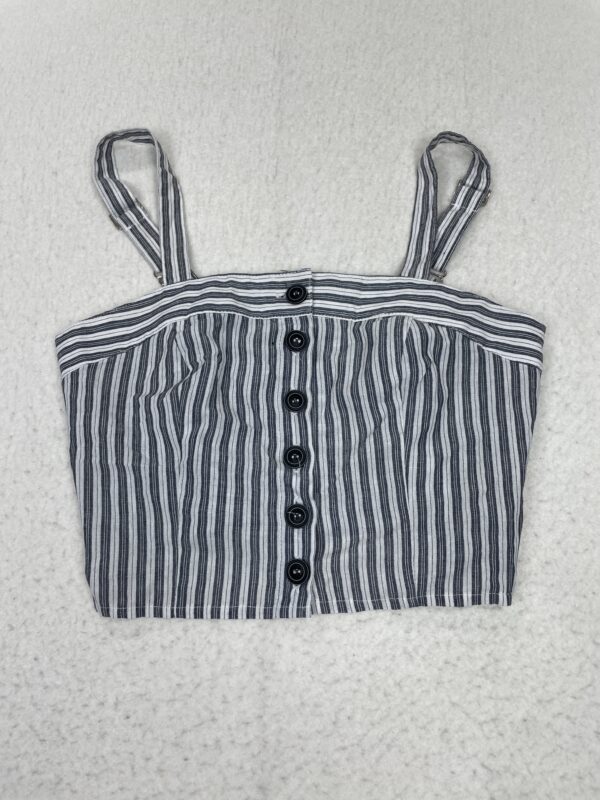 Camiseta Top Buttons Stripes M
