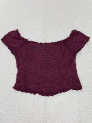 Camiseta Top Rugged Burgundy M