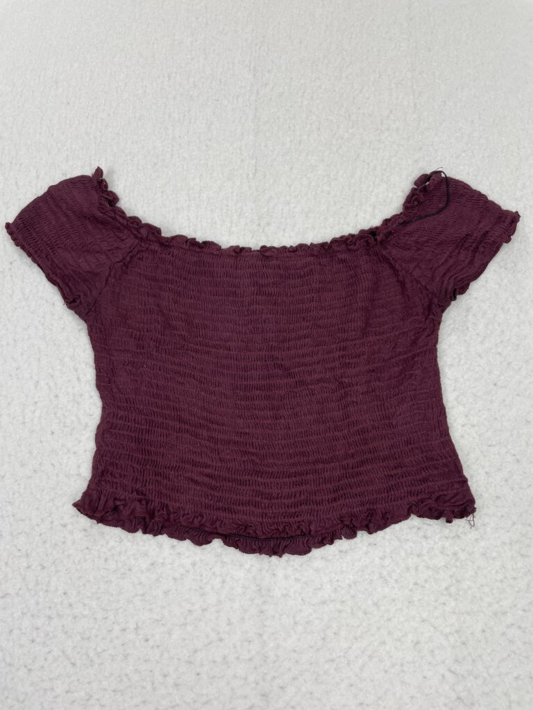 Camiseta Top Rugged Burgundy M