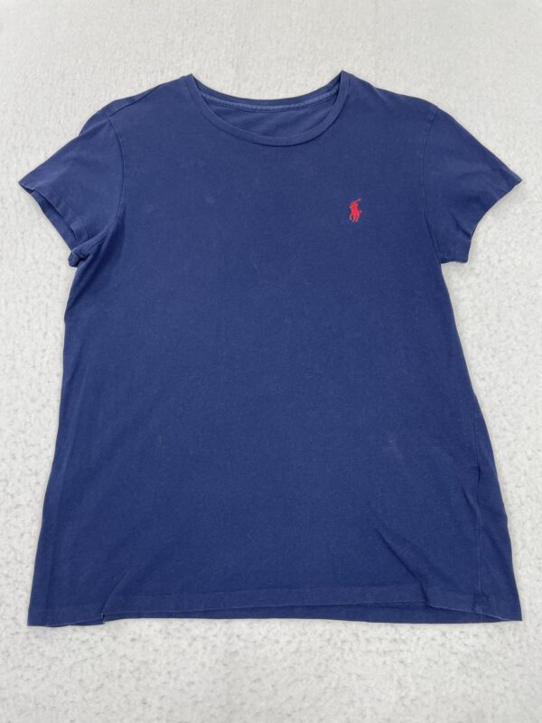 Camiseta Top Ralph Lauren Navy & Red Pony S