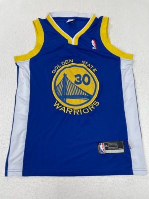 Camiseta NBA Replica Golden State Curry Blue M
