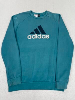 Sudadera Adidas Basic Aqua Green M