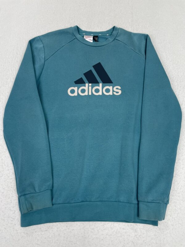 Sudadera Adidas Basic Aqua Green M