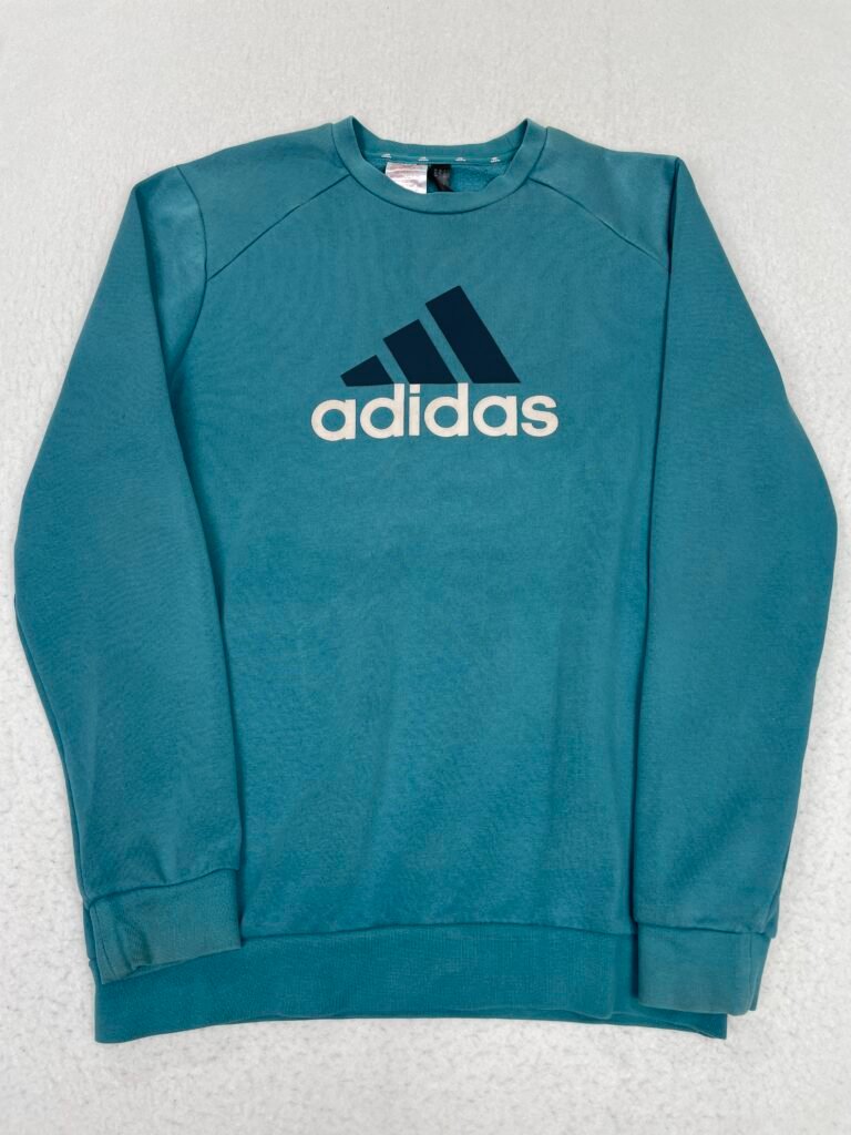 Sudadera Adidas Basic Aqua Green M