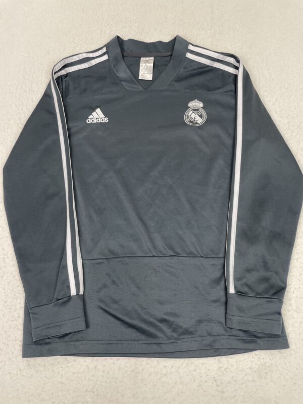 Sudadera Adidas Real Madrid Dark Grey M