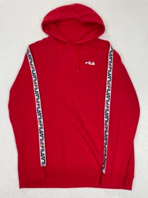 Sudadera FILA Red Black Band L