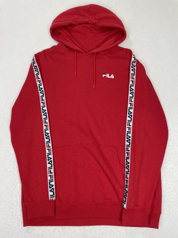 Sudadera FILA Red Black Band L