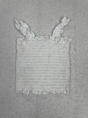 Camiseta Top Elastic White S