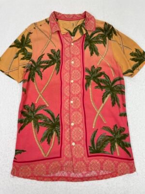 Camisa Print Dawn Palm Trees S