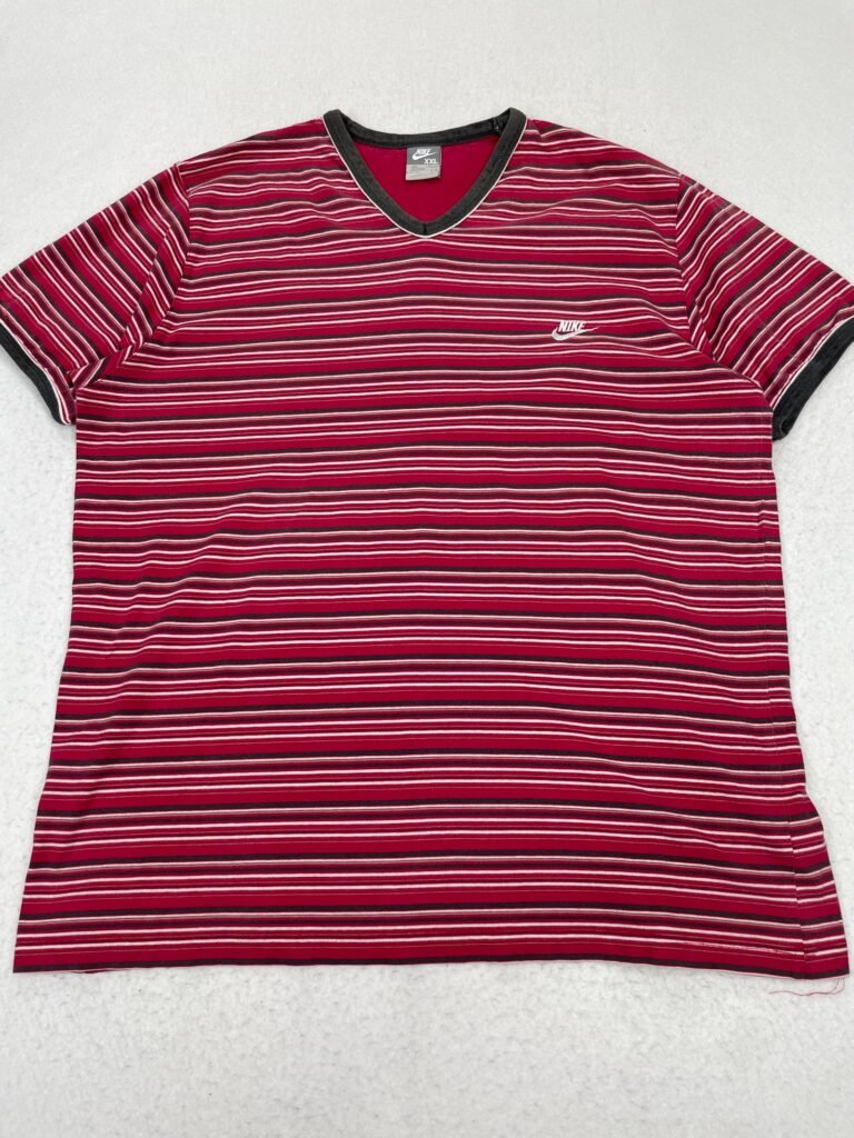 Camiseta Nike Red & Grey Lines XXL