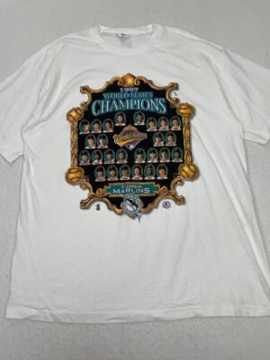 Camiseta Starter 1997 Champs Marlins XL