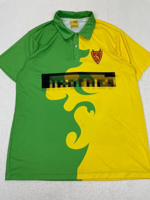 Polo Pikotres Green & Yellow XL