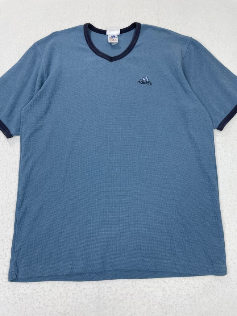 Camiseta Adidas Blue Texture L