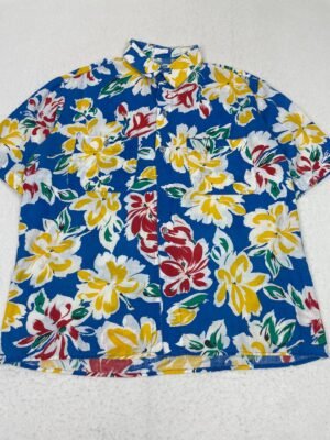 Camisa Hawaian Elec. Blue L
