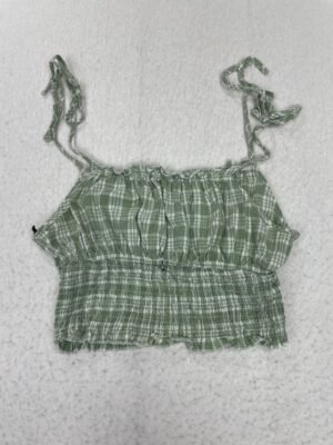 Top Papaya Squares Green M
