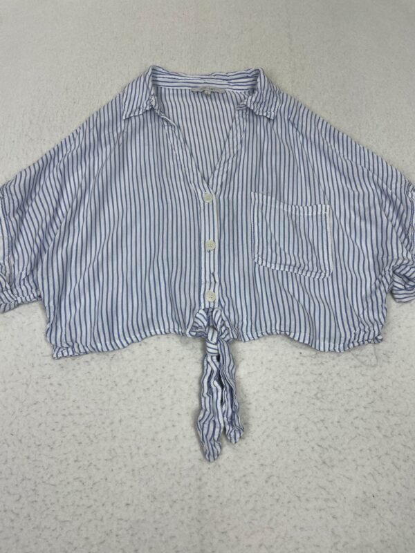 Camisa Top Love Tree Blue Lines L