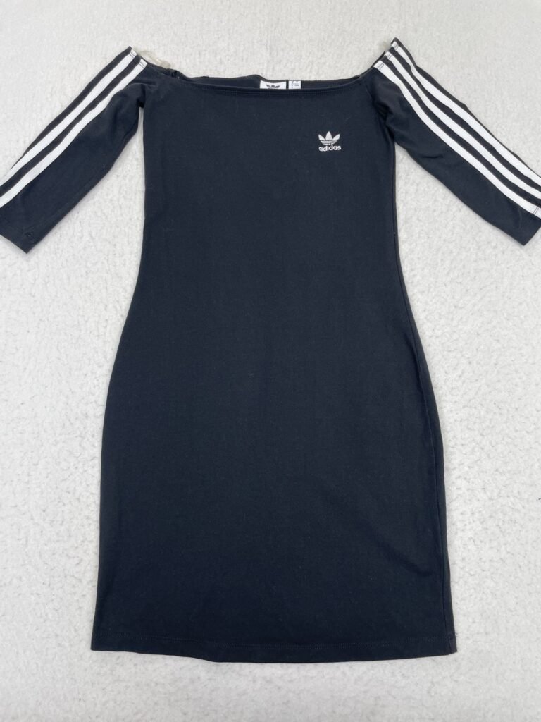 Camiseta Vestido Adidas Classic Black S