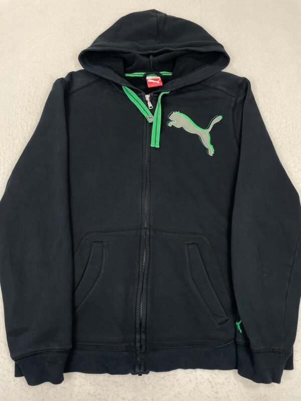 Chaqueta Puma Black & Green Shadow XL