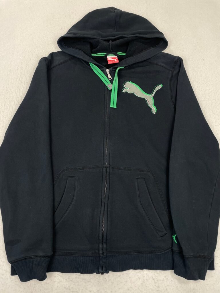 Chaqueta Puma Black & Green Shadow XL
