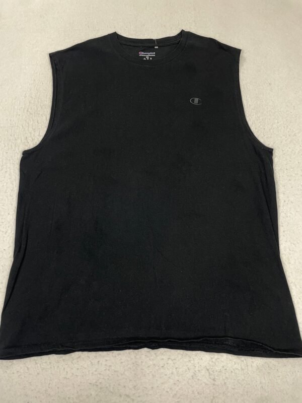 Camiseta Champion No Sleeves Full Black XXL