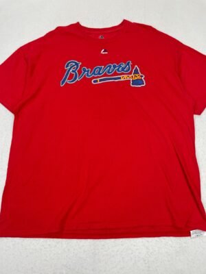 Camiseta Majestic MLB Braves XXL