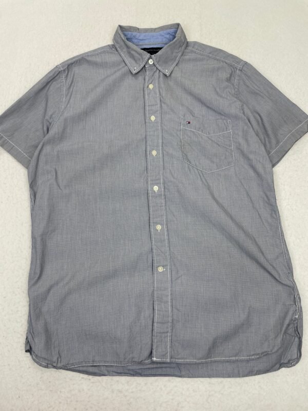 Camisa Tommy Hilfiger Tiny Squares Grey L
