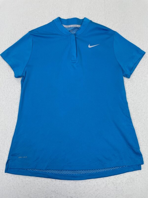Camiseta Half-Zip Nike Turquoise L