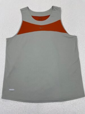 Camiseta Nike Orange & Beige No Sleeves L