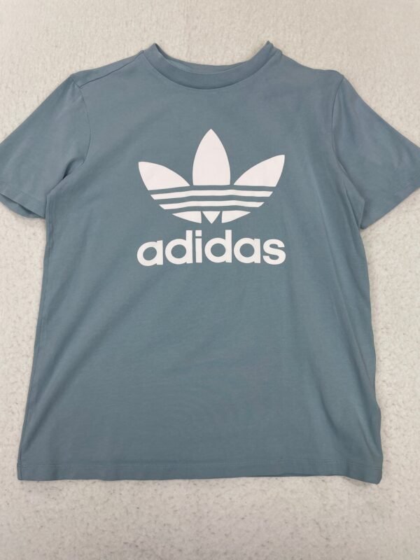 Camiseta Top Adidas Basic Pale Blue L